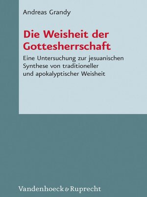 cover image of Die Weisheit der Gottesherrschaft